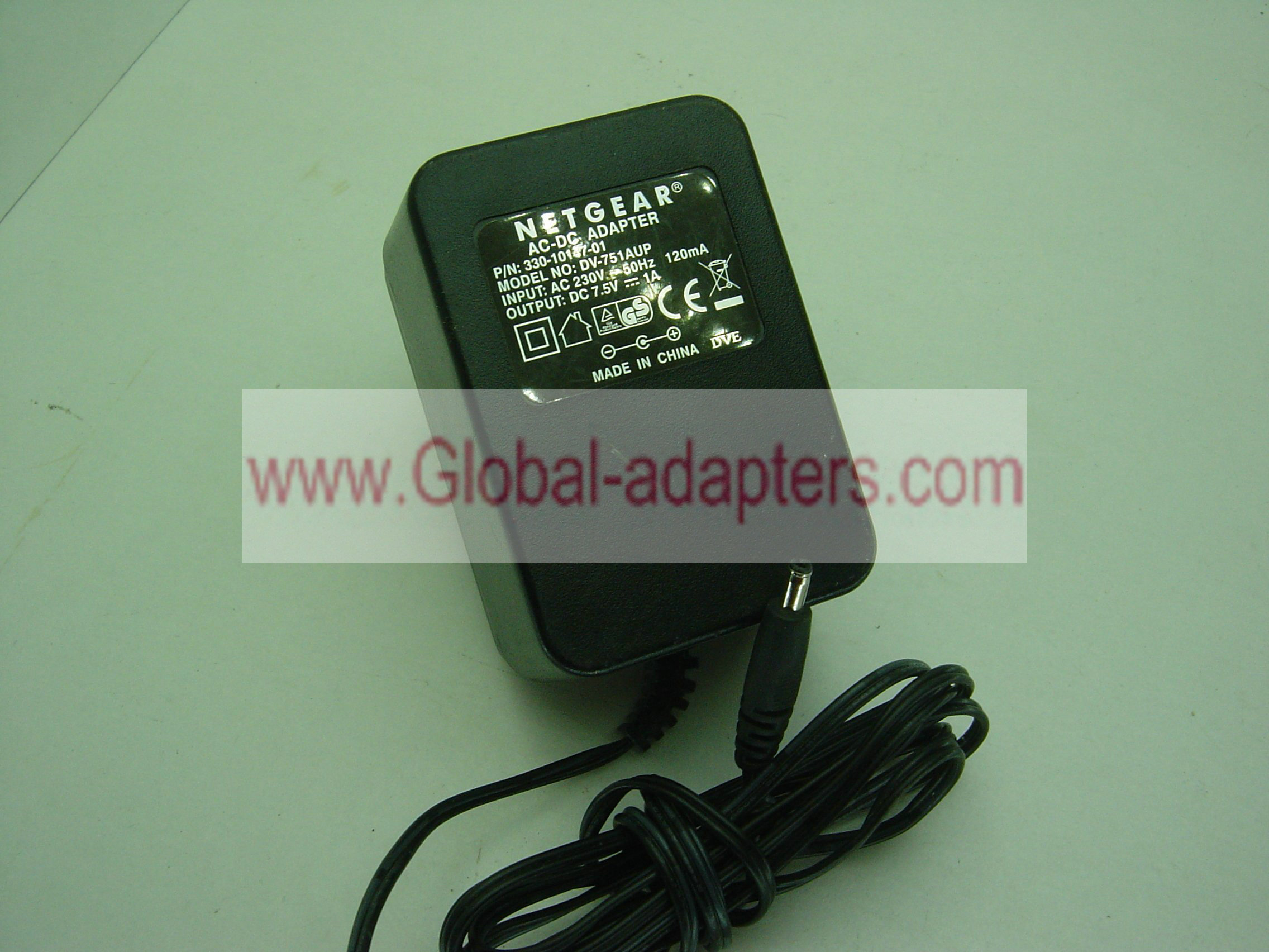 New Netgear DV-751AUP 7.5V 1A 330-10147-01 Power Supply Adapter - Click Image to Close